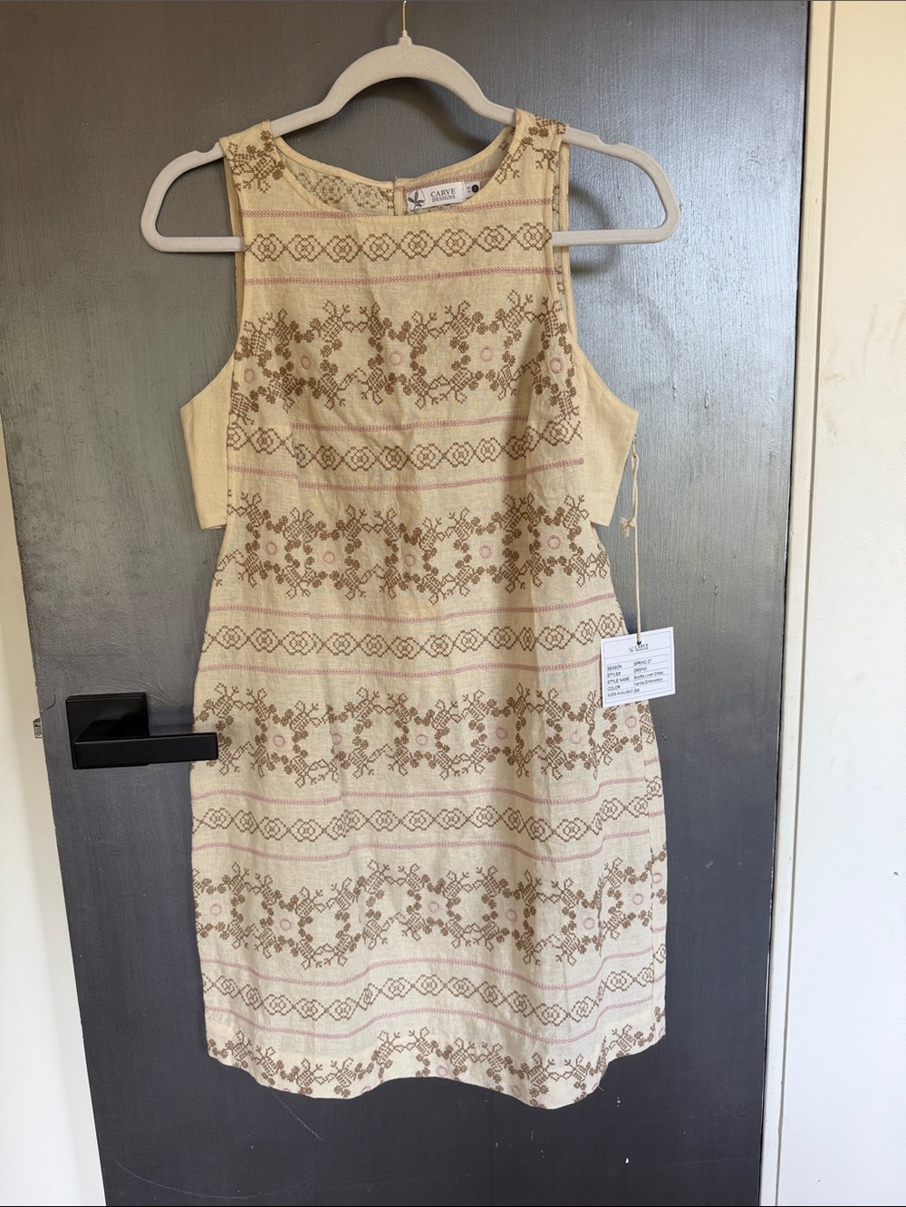 Carve Designs Scottie Linen Dress
